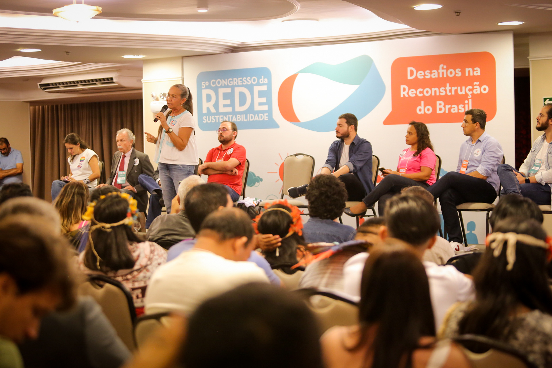 Leia mais sobre o artigo Primeiro dia do 5º Congresso Nacional da REDE Sustentabilidade foi marcado por debates setoriais